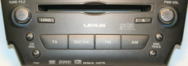 LEXUS IS250 MP3 DVD